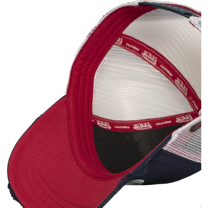 epci-curbata-bleumarin-snapback-crew26-de-von-dutch
