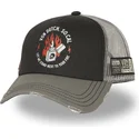 casquette-trucker-grise-crew27-von-dutch