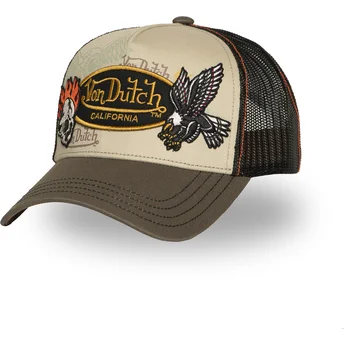 Casquette trucker multicolore PATCHES11 Von Dutch