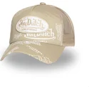 cap-curbata-beige-snapback-de-von-dutch