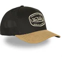 cappellino-trucker-nero-e-marrone-sem02-di-von-dutch