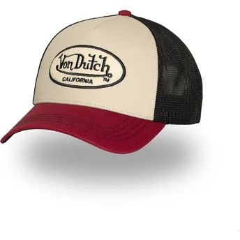 Cap curbată multicolor snapback de Von Dutch