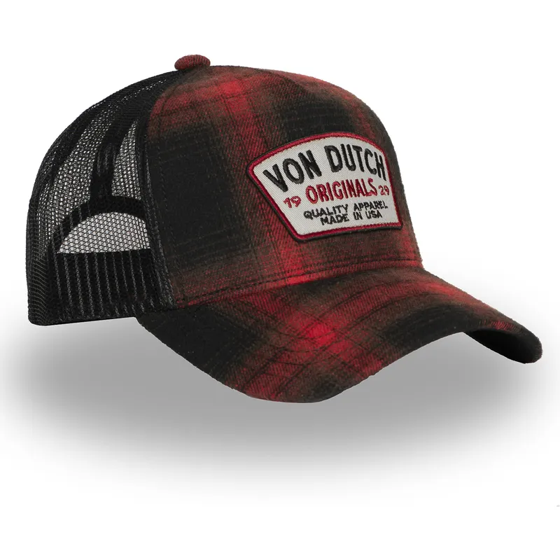 cap-curbata-red-snapback-de-von-dutch