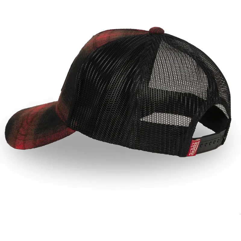 czerwona-i-czarna-czapka-trucker-car05-von-dutch