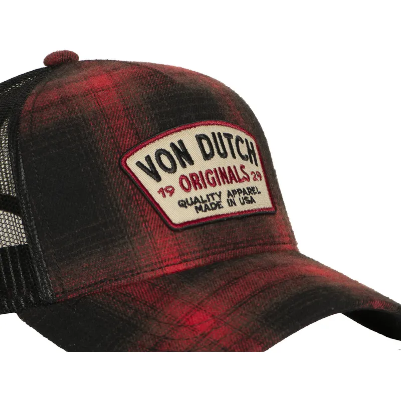 cap-curbata-red-snapback-de-von-dutch