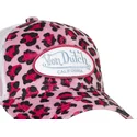 casquette-trucker-leopard-rose-psa-p-von-dutch