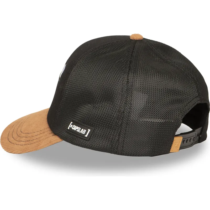 cappello-trucker-nero-e-marrone-straw-hat-pirates-op6-one-one-piece-di-capslab