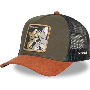 Cappellino trucker multicolore Tom e Jerry TAJ7 TAJ Looney Tunes di Capslab