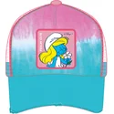 casquette-trucker-bleue-et-rose-la-schtroumpfette-smu-ett2-les-schtroumpfs-capslab