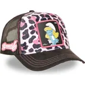 truckerkeps-rosa-leopard-smurfan-smu-leop-smurfarna-av-capslab
