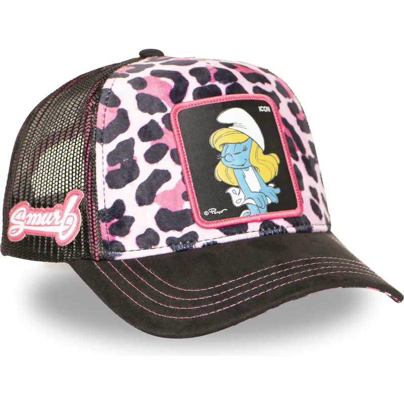 cap-curbata-leopard-snapback-smurfette-the-smurfs-de-capslab