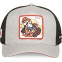 cappellino-trucker-grigio-e-nero-mario-kart-smk3-vro-super-mario-bros-di-capslab