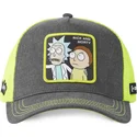 epci-curbata-gri-snapback-rem6-loo-rick-i-morty-de-capslab