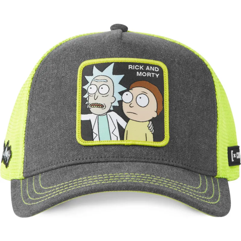 epci-curbata-gri-snapback-rem6-loo-rick-i-morty-de-capslab