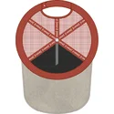 epci-curbata-gri-snapback-pea5-pea-arahide-de-capslab