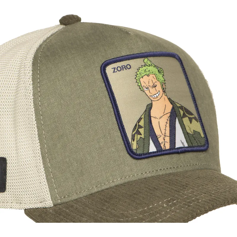 gron-och-beige-trucker-keps-roronoa-zoro-op6-zor-one-piece-fran-capslab