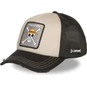 cappello-trucker-beige-e-nero-straw-hat-pirates-op6-str-one-piece-di-capslab