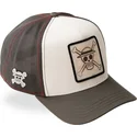 weisse-und-schwarze-trucker-kappe-monkey-d-luffy-op6-sku-one-piece-von-capslab