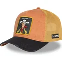 truckerkeps-orange-och-svart-lucky-luke-lck2-lob-fran-capslab