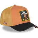 casquette-trucker-orange-et-noire-lucky-luke-lck2-lob-capslab