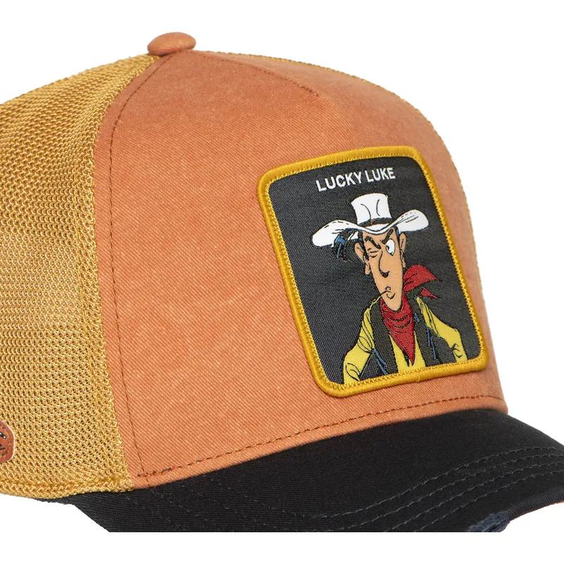 epci-curbata-portocaliu-snapback-lck2-lob-lucky-luke-de-capslab