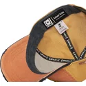 epci-curbata-portocaliu-snapback-lck2-lob-lucky-luke-de-capslab
