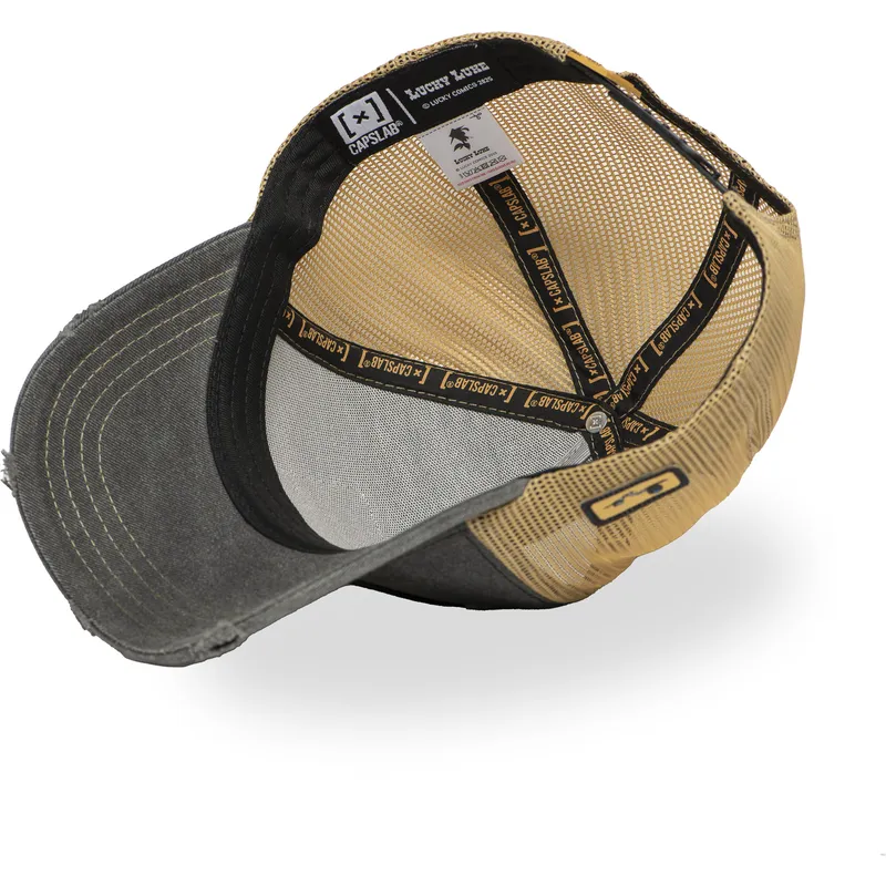 capslab-joe-dalton-lck-joe-lucky-luke-grey-trucker-hat