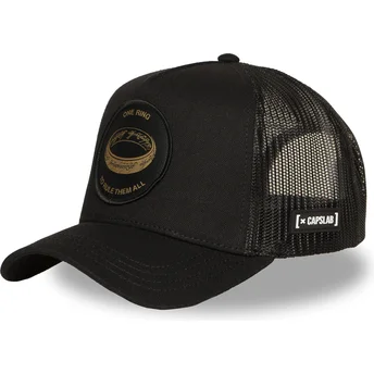 Șepci curbată negru snapback LOTR RIN2 Inelul Unic Stăpânul Inelelor de Capslab