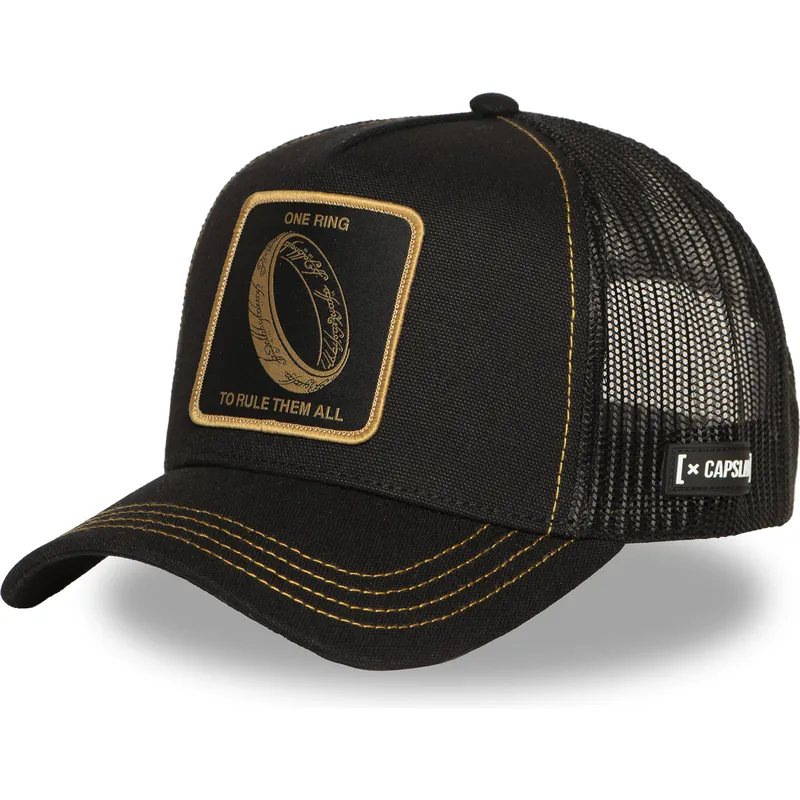 cappellino-trucker-nero-anello-unico-lotr-rin-il-signore-degli-anelli-di-capslab