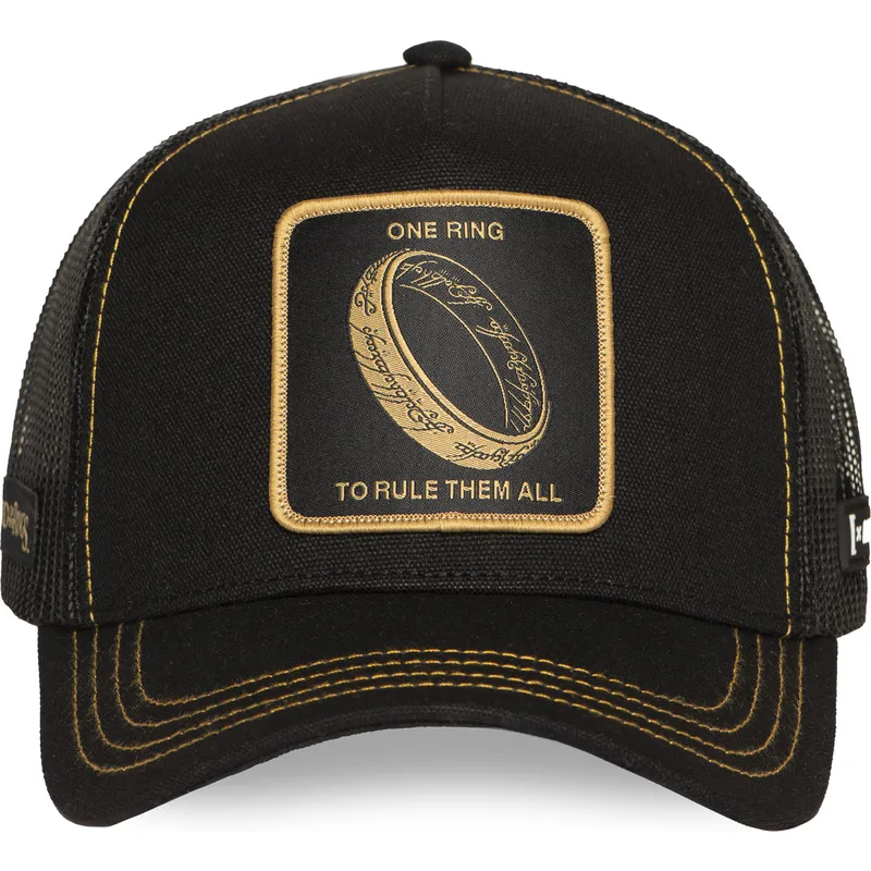 cap-curbata-black-snapback-anillo-unico-lotr-rin-el-senor-one-ring-the-lord-of-the-rings-de-capslab