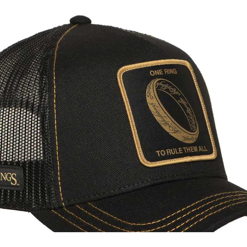 cappello-trucker-nero-anello-unico-lotr-rin-il-signore-degli-anelli-di-capslab