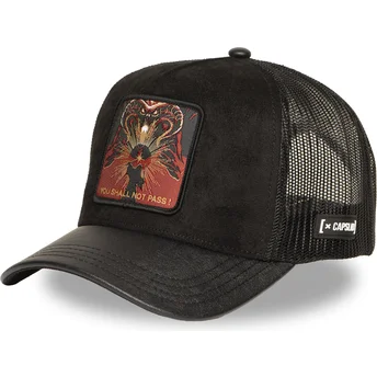 Casquette trucker noire Gandalf You Shall Not Pass LOTR PAS Le Seigneur des Anneaux Capslab