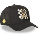 cappellino-trucker-nero-coyote-loo12-wil-looney-tunes-di-capslab