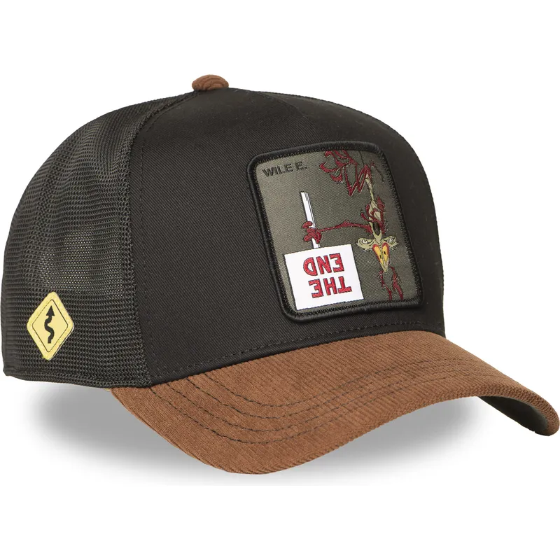 epci-curbata-negru-snapback-loo12-wi2-coiot-looney-tunes-de-capslab