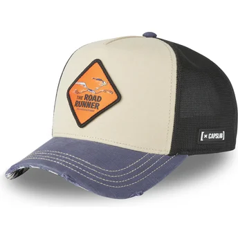Cappellino trucker multicolore Correcaminos LOO12 ROA Looney Tunes di Capslab