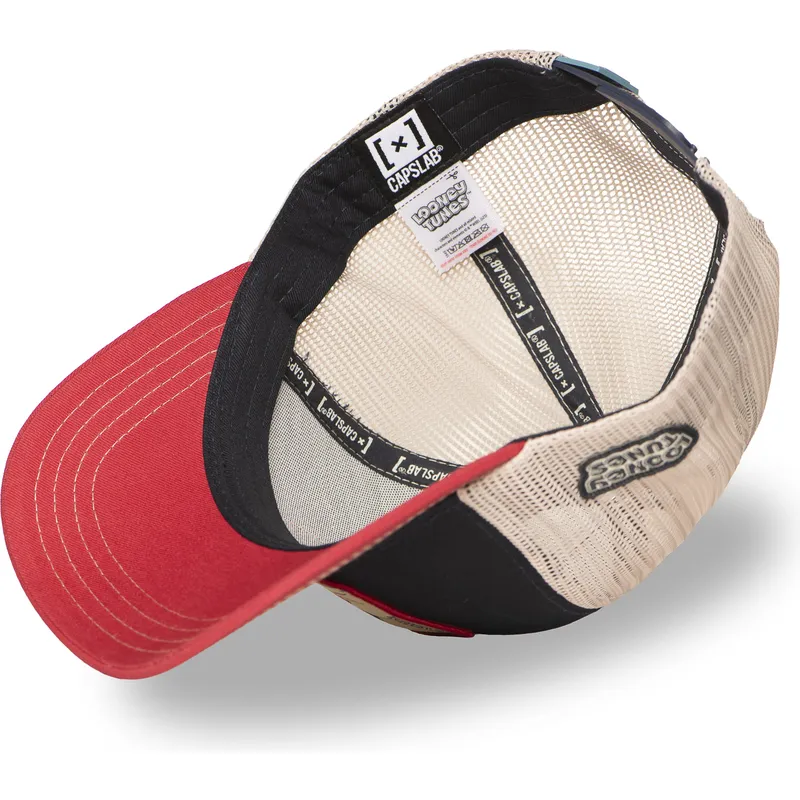 cappellino-trucker-multicolore-silvestro-loo12-syl-looney-tunes-di-capslab