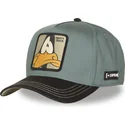 casquette-courbee-verte-et-noire-snapback-daffy-duck-loo12-daf2-looney-tunes-capslab