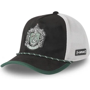 Casquette trucker noire et blanche Slytherin HP3 SLY Harry Potter Capslab