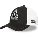 casquette-trucker-noire-et-blanche-les-reliques-la-mort-hp3-dea-harry-potter-capslab