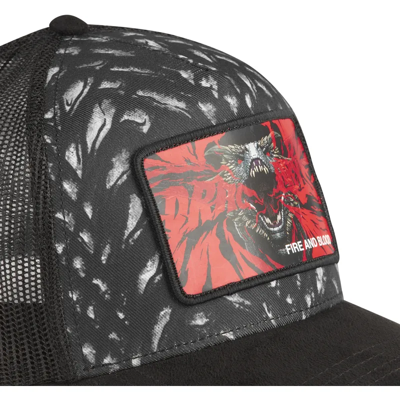 cappellino-trucker-nero-dracarys-fire-and-blood-got-blo-gioco-di-troni-di-capslab