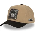 capslab-curved-brim-son-goku-dbs7-uni-dragon-ball-brown-and-black-snapback-cap