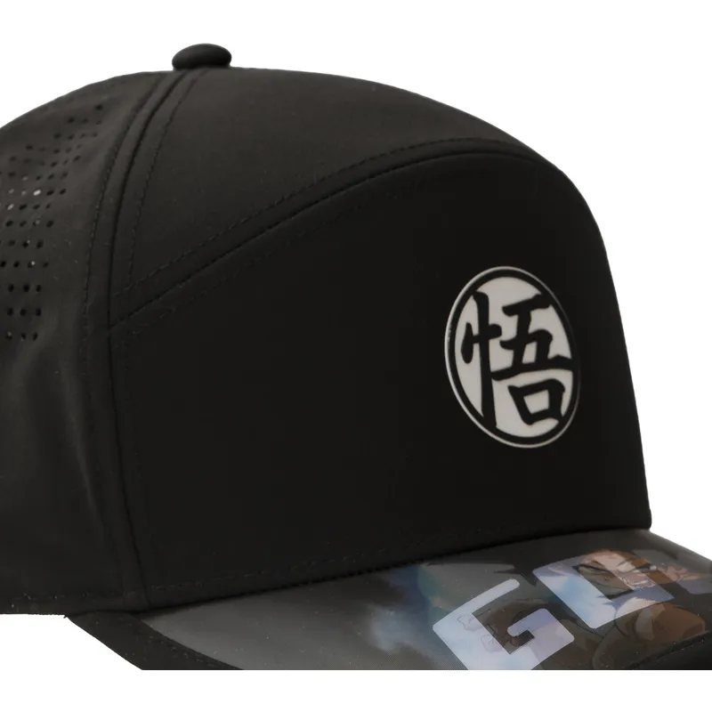 schwarze-verstellbare-kappe-son-goku-dbs7-ult-dragon-ball-von-capslab