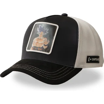 Cappellino trucker nero e bianco Son Goku Ultra Istinto...