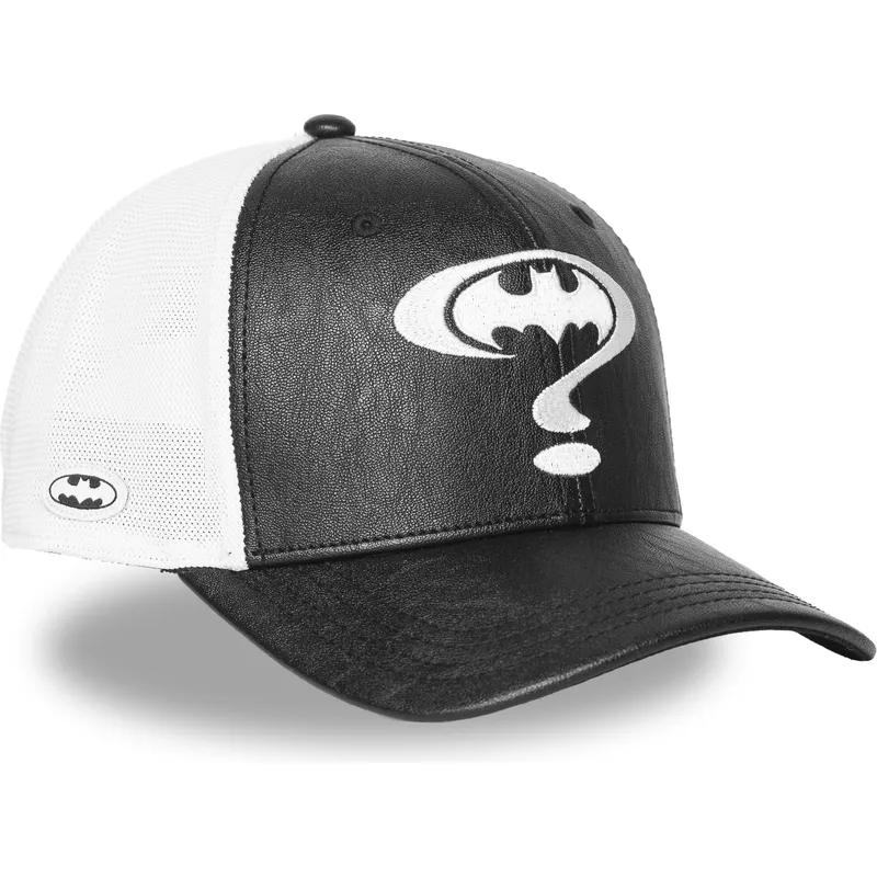 schwarze-und-weisse-trucker-kappe-batman-dc10-bat-dc-comics-von-capslab