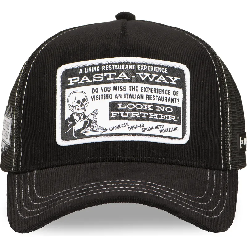 cap-curbata-black-snapback-pasta-way-beetlejuice-de-capslab