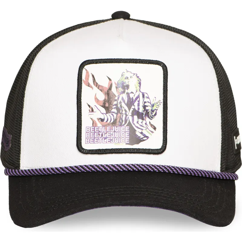 cap-curbata-black-snapback-beetlejuice-beetlejuice-de-capslab