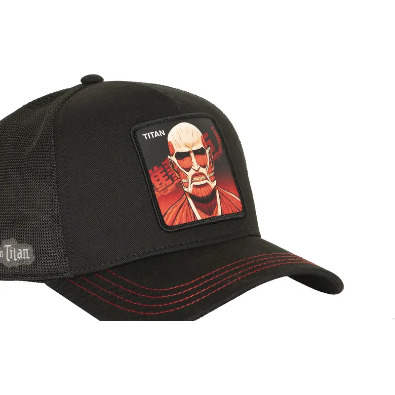 cap-curbata-black-snapback-colossal-titan-attack-on-titan-de-capslab cap-curbata-black-snapback-colossal-titan-attack-on-titan-de-capslab