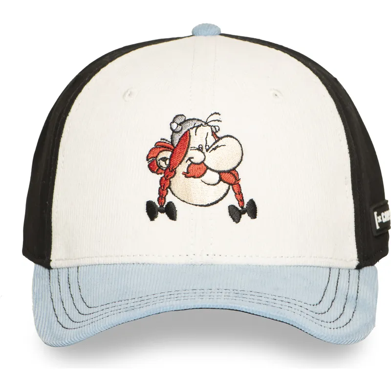 cappello-con-visiera-curva-multicolore-snapback-obelix-pcs-obe-asterix-il-gallico-di-capslab
