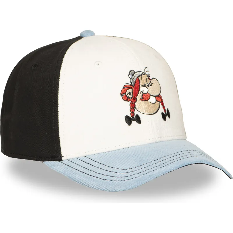 snapback-keps-med-bojd-skarm-i-flera-farger-obelix-pcs-obe-asterix-och-hans-vanner-fran-capslab
