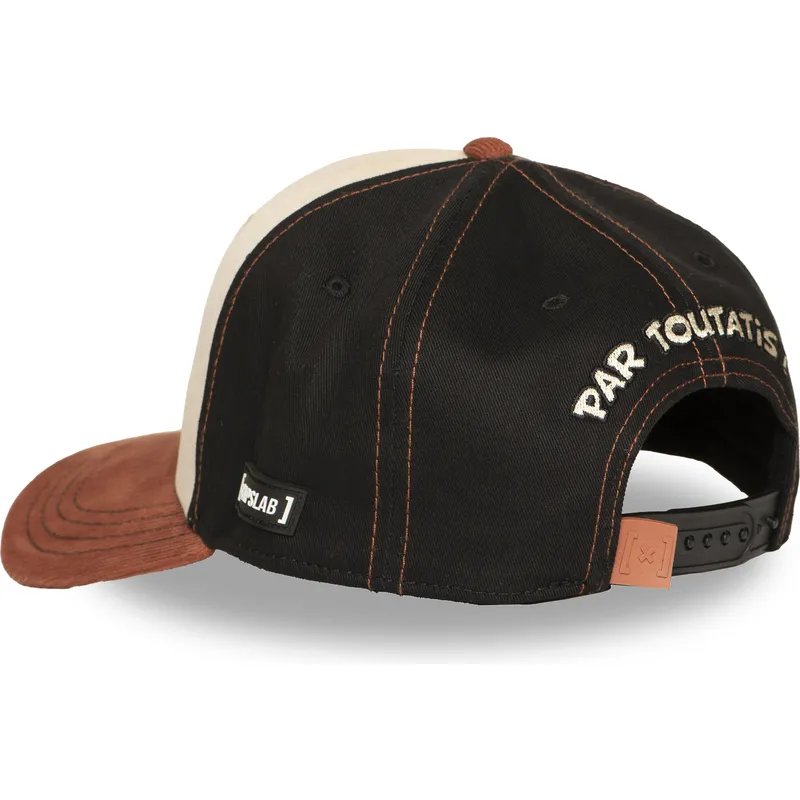 cappello-snapback-multicolore-con-visiera-curva-pcs-ast-asterix-il-gallico-di-capslab